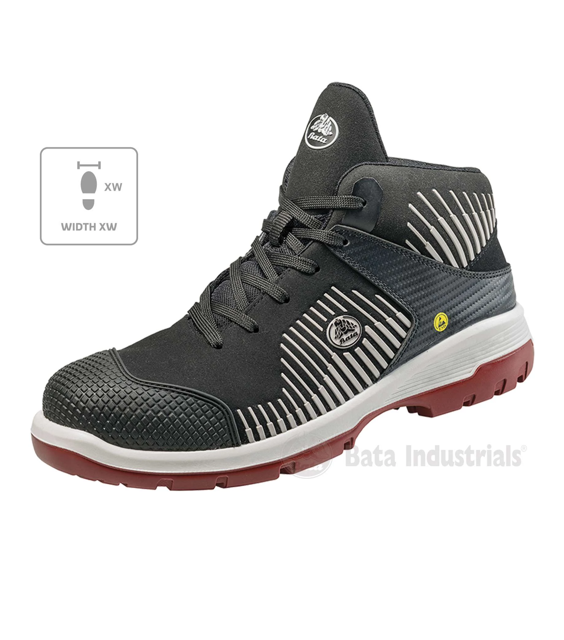 Score XW Magasszárú unisex, fekete