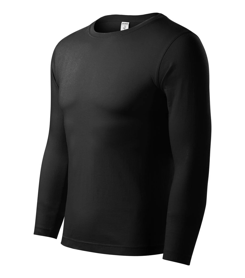 Progress LS Pólók unisex, fekete