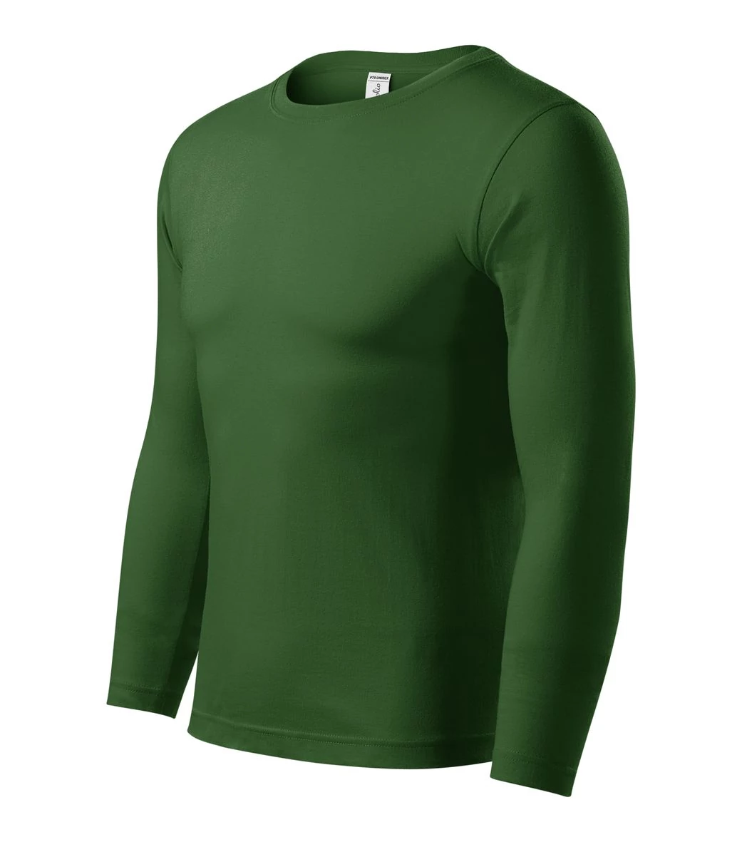 Progress LS Pólók unisex, üvegzöld