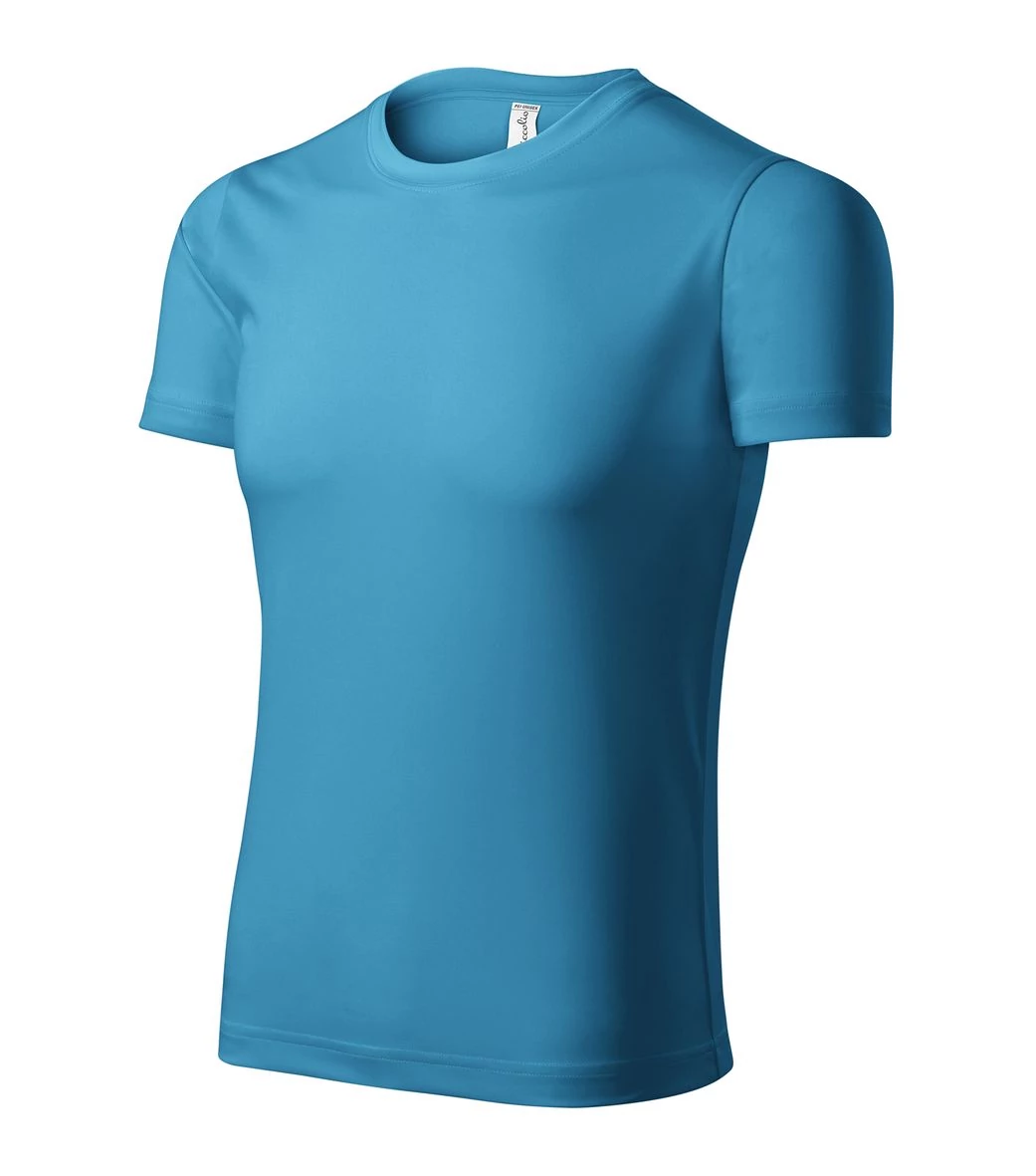 Pixel Pólók unisex, türkiz