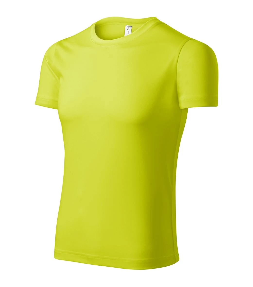 Pixel Pólók unisex, neon yellow