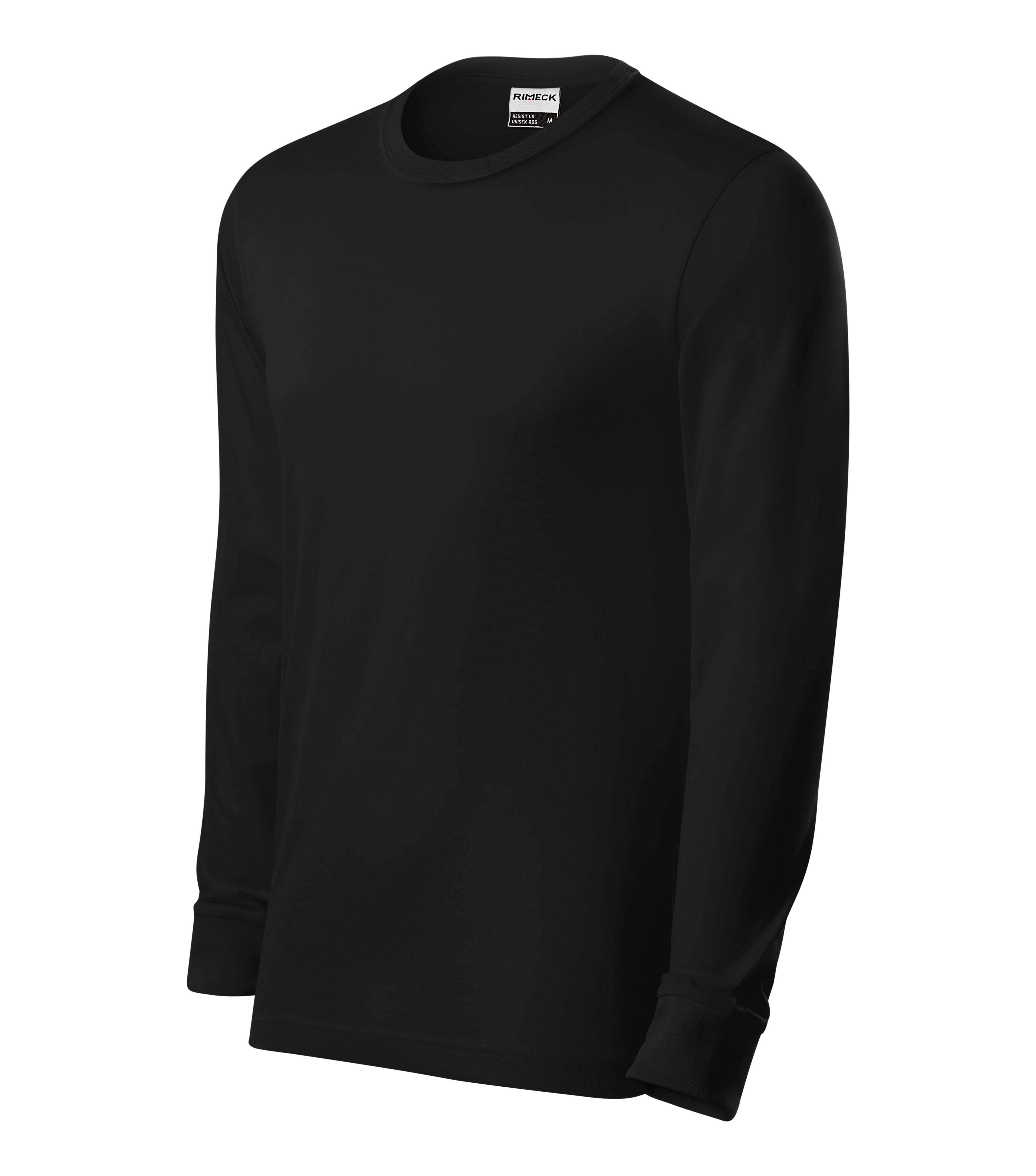 Resist LS Pólók unisex, fekete