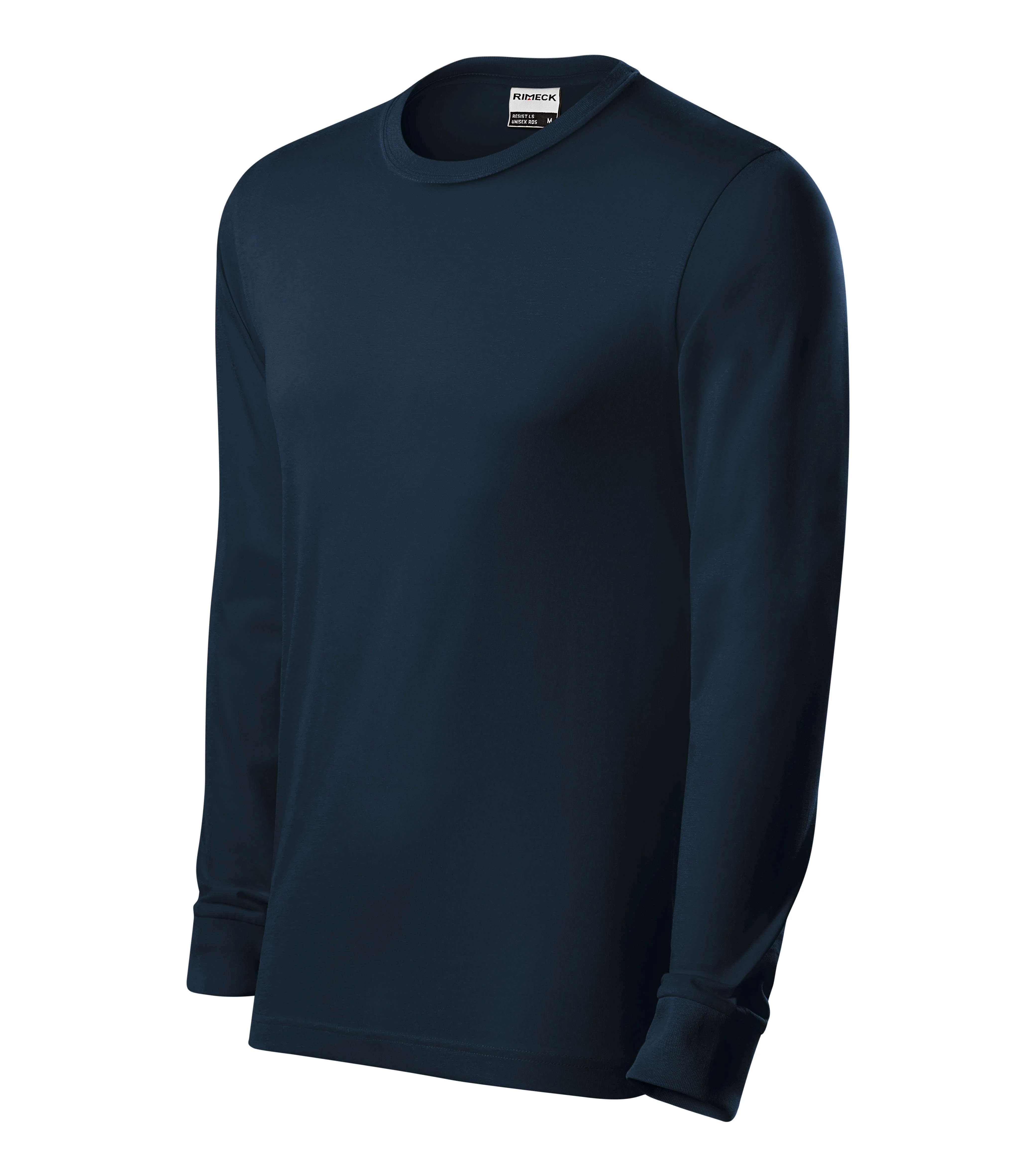 Resist LS Pólók unisex, tengerkék