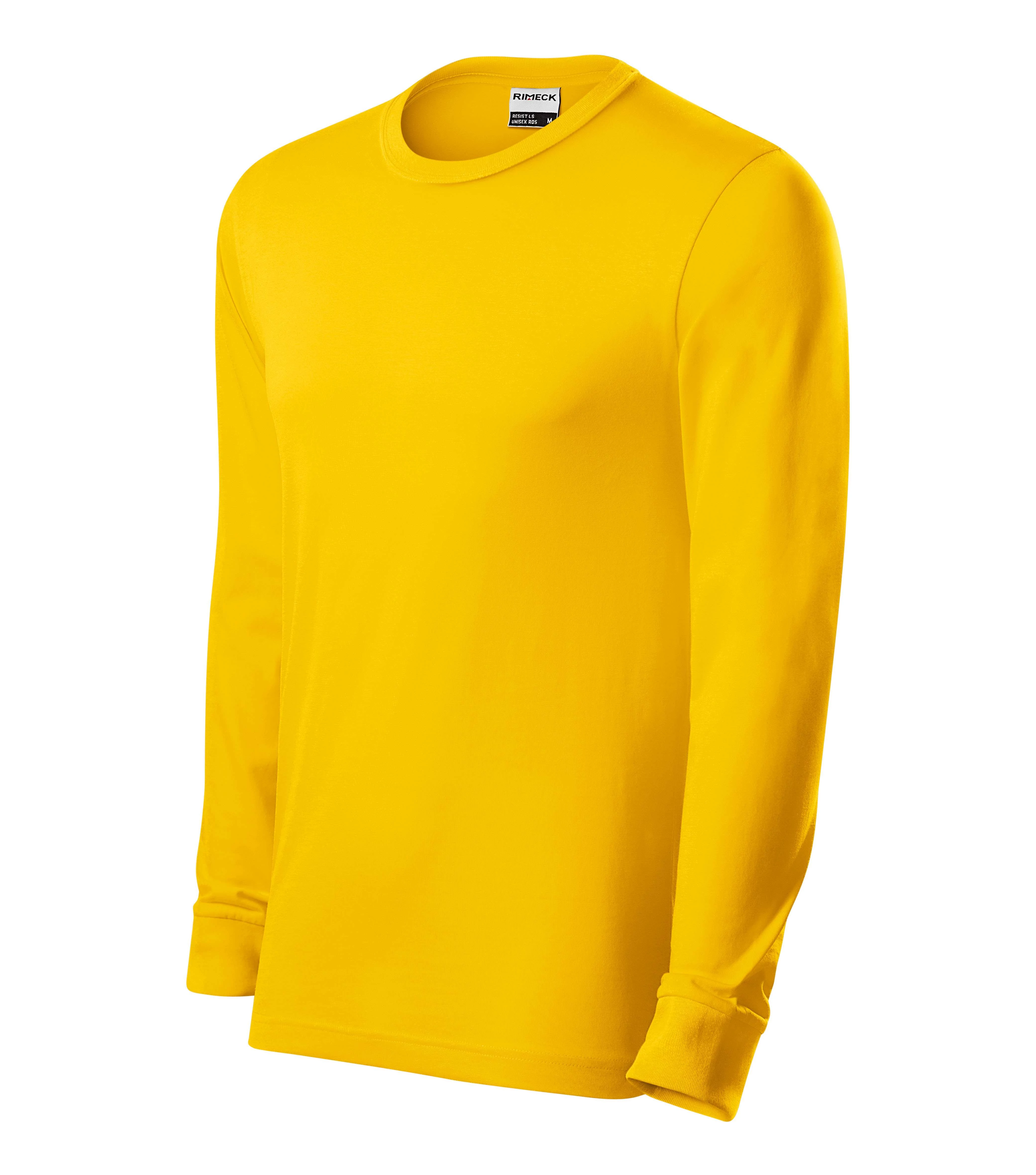 Resist LS Pólók unisex, sárga