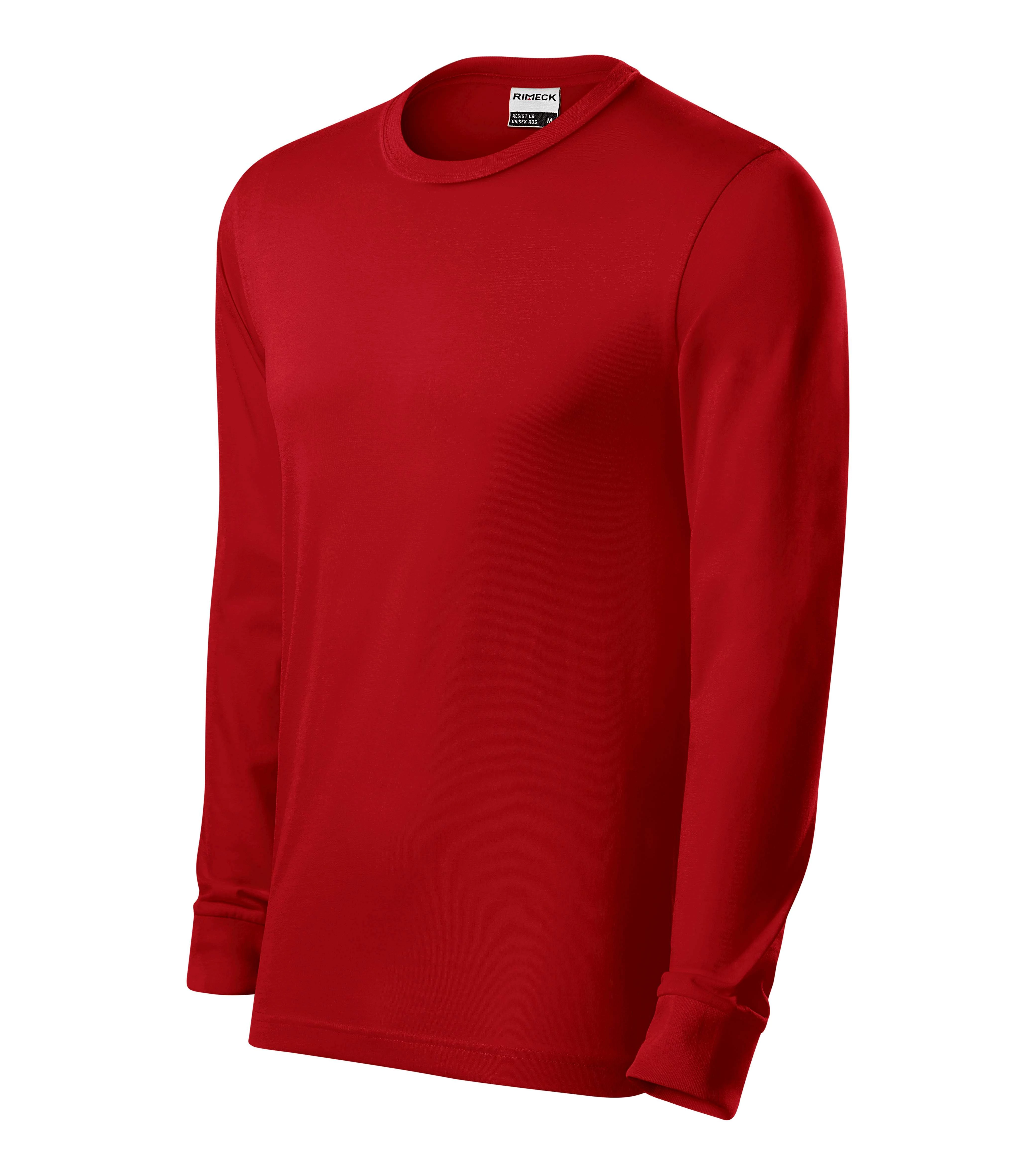 Resist LS Pólók unisex, piros
