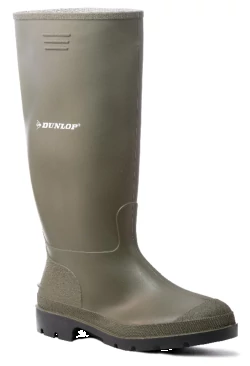 Dunlop Pricemastor sav- és lúgálló pvc csizma, zöld