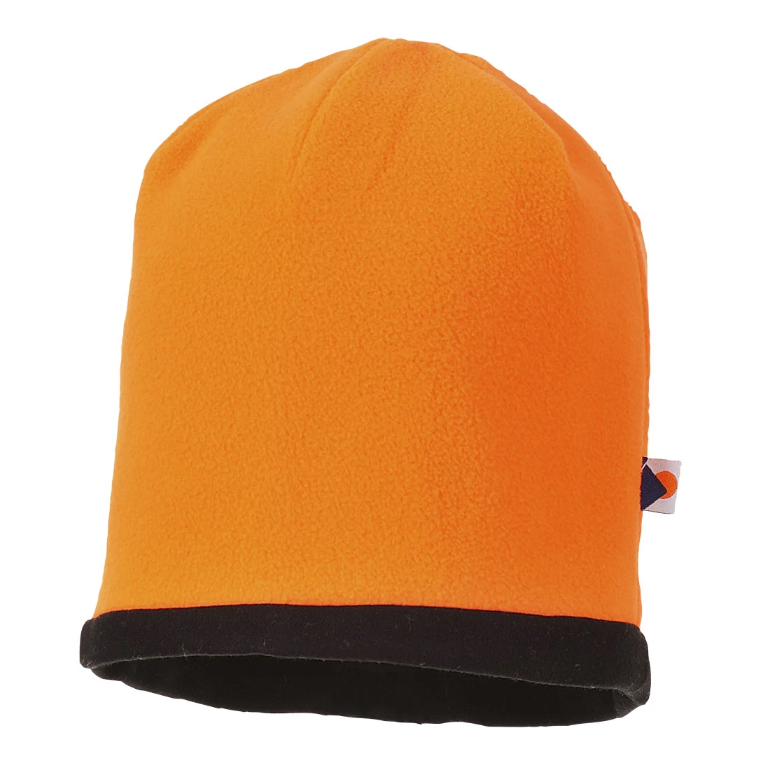 Kifordítható HiVis sapka, narancs/fekete