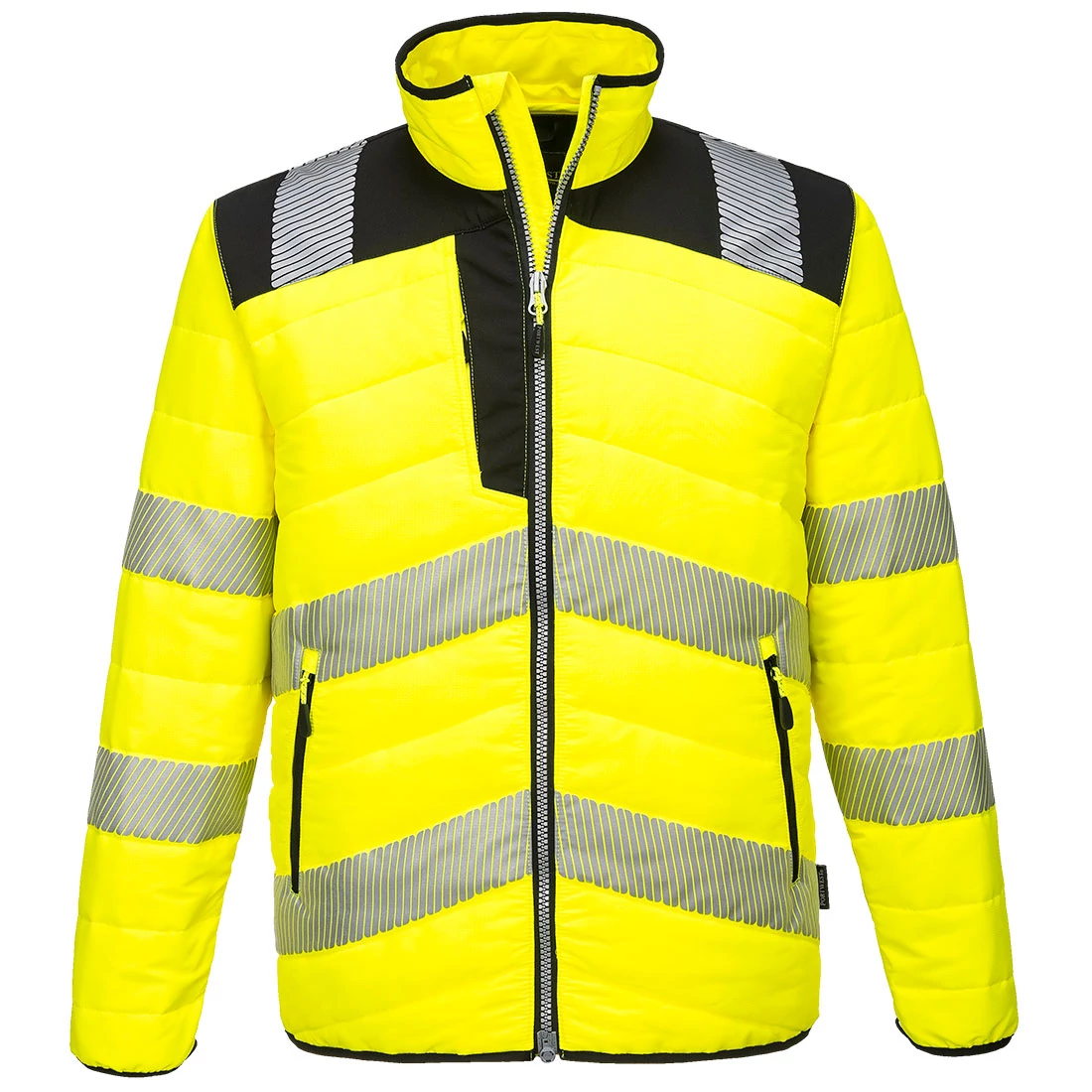 PW3 Hi-Vis Baffle kabát, sárga/fekete