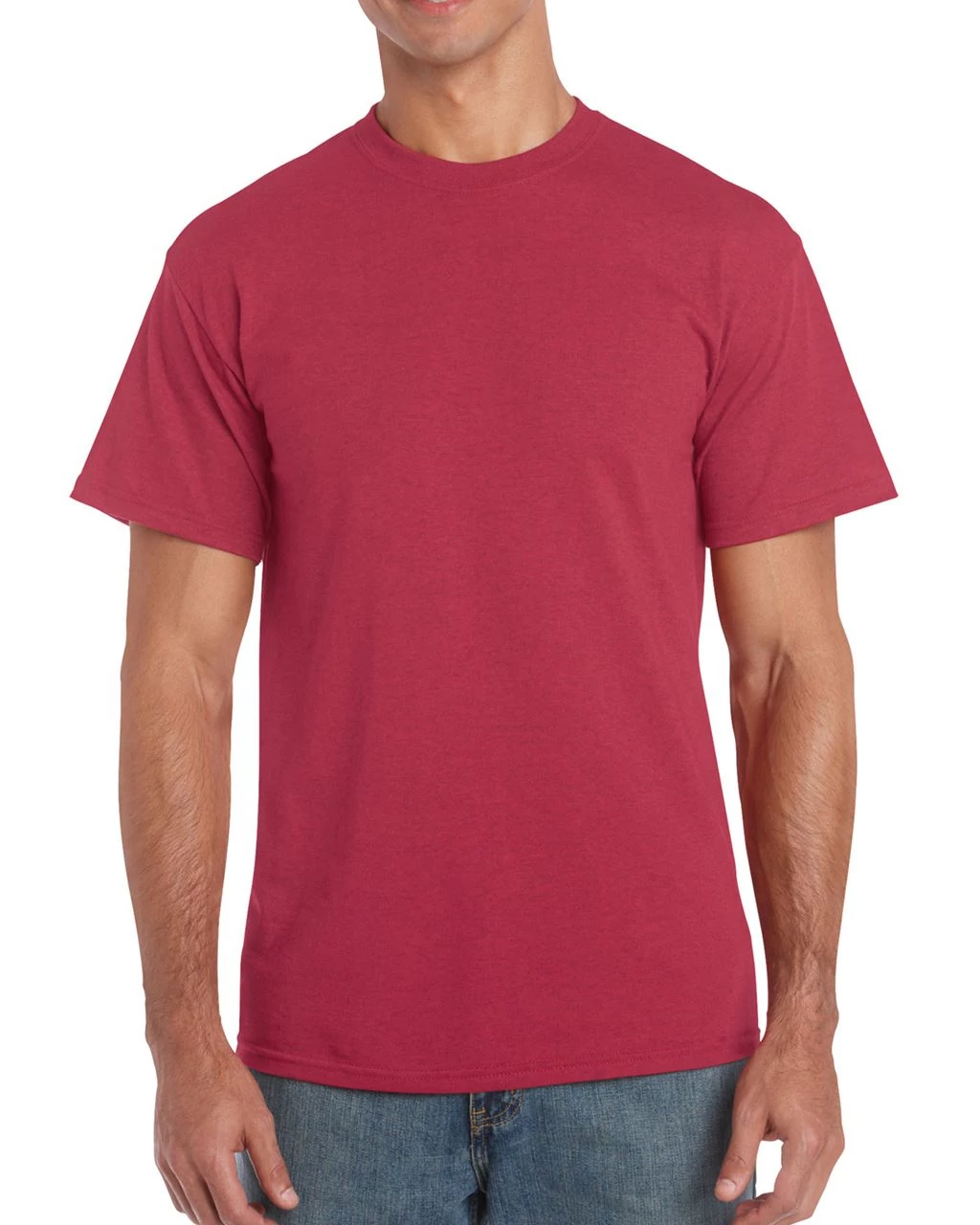 GI5000 HEAVY COTTON™ ADULT T-SHIRT, Antique Cherry Red