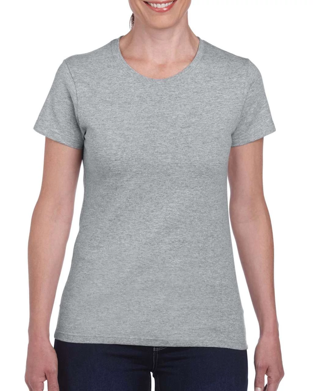 GIL5000 HEAVY COTTON™  LADIES' T-SHIRT, Sport Grey