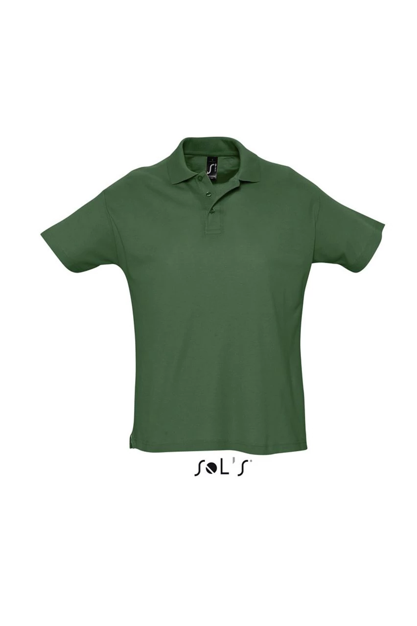 SO11342 SUMMER II MEN'S POLO SHIRT, Golf Green
