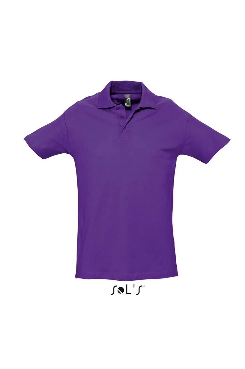 SO11362 SPRING II MEN’S PIQUE POLO SHIRT, Dark Purple