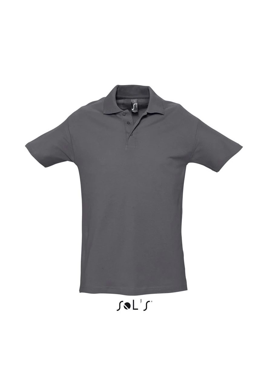 SO11362 SPRING II MEN’S PIQUE POLO SHIRT, Mouse Grey